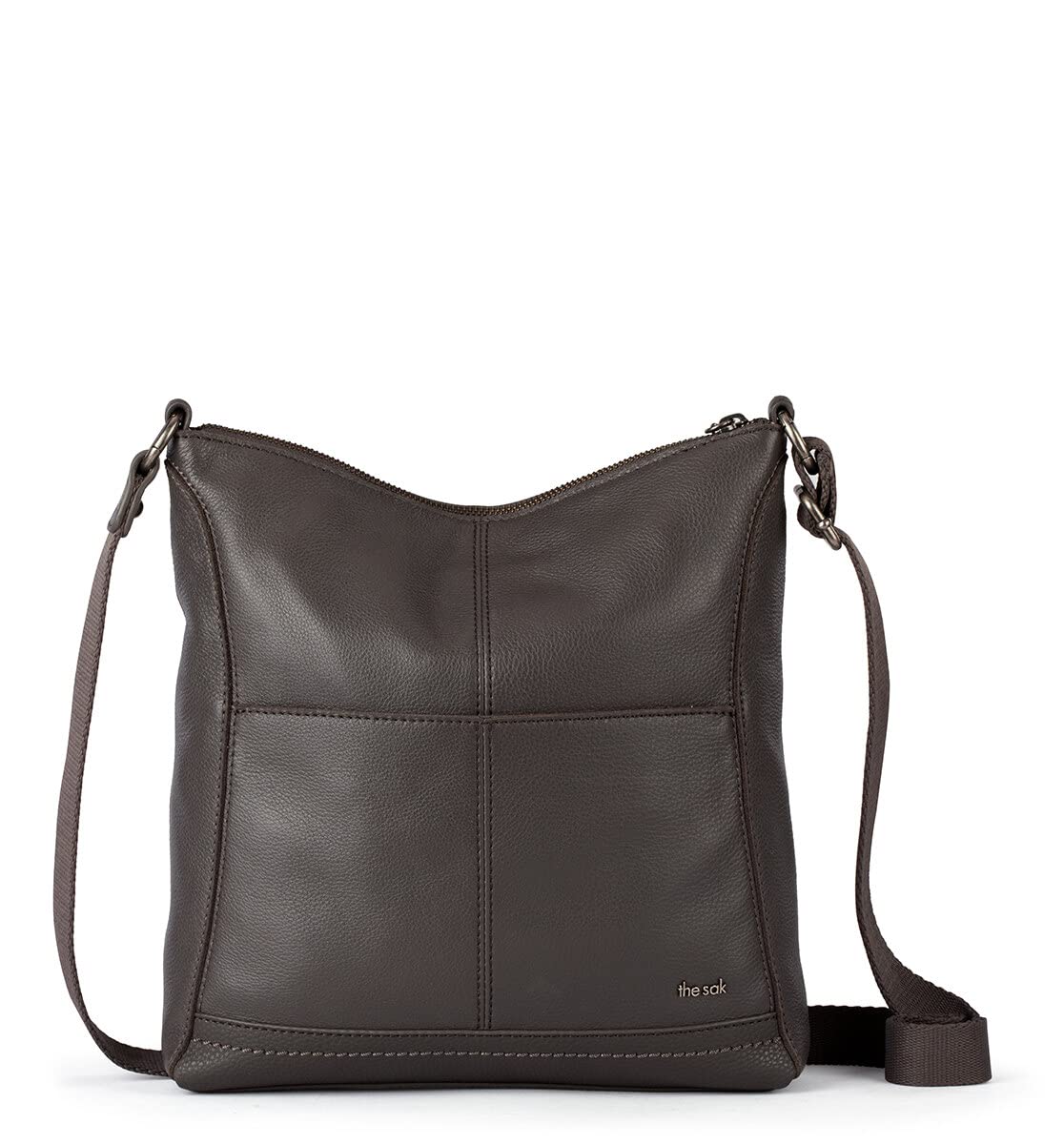 The Sak Lucia Genuine Leather Crossbody Bag - Adjustable Strap Convertible Purse for Women | Perfect for Work, Travel & Everyday Use