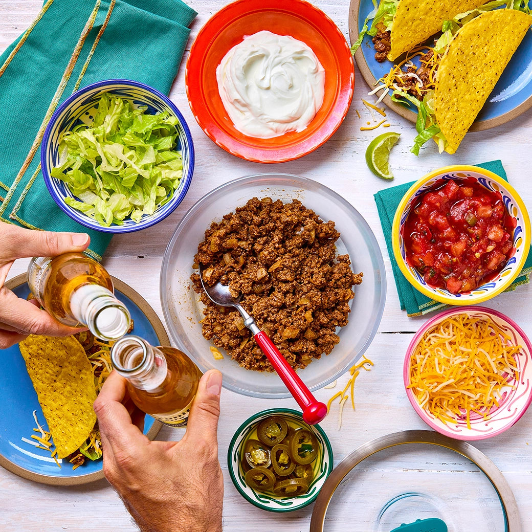 Authentic Old School Taco Filling Kit - Premium Taco Meat Seasoning & Spices for Homemade Tacos, Burritos & Nachos - Perfect for Taco Tuesday, Family Dinners & Mexican-Themed Parties