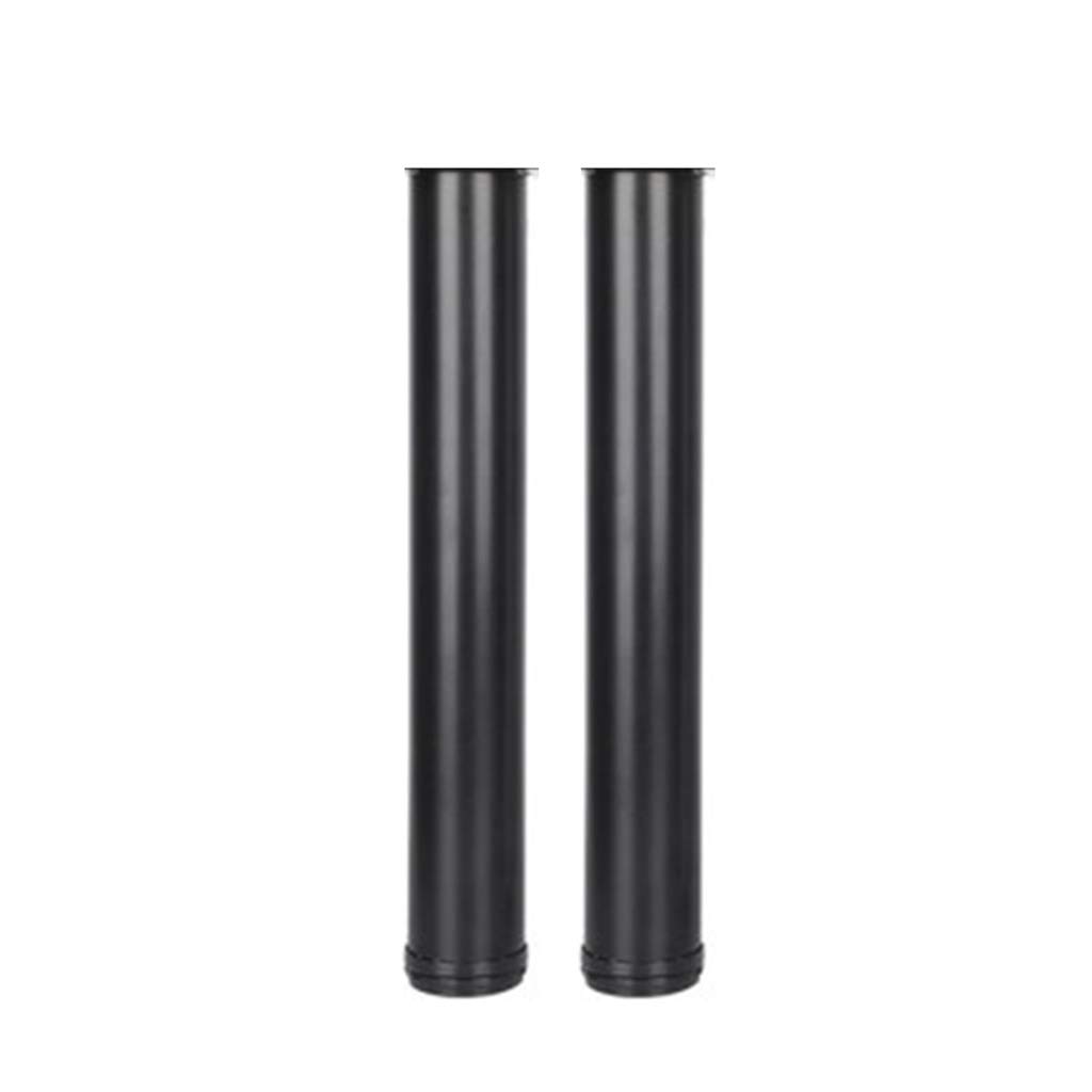 Adjustable Bar Counter Legs - Set of 2 Heavy Duty Metal Table Legs for Glass Top Desk, Sofa, Closet, Bench & Chair - Perfect for Home Office, Kitchen Island & DIY Furniture Projects