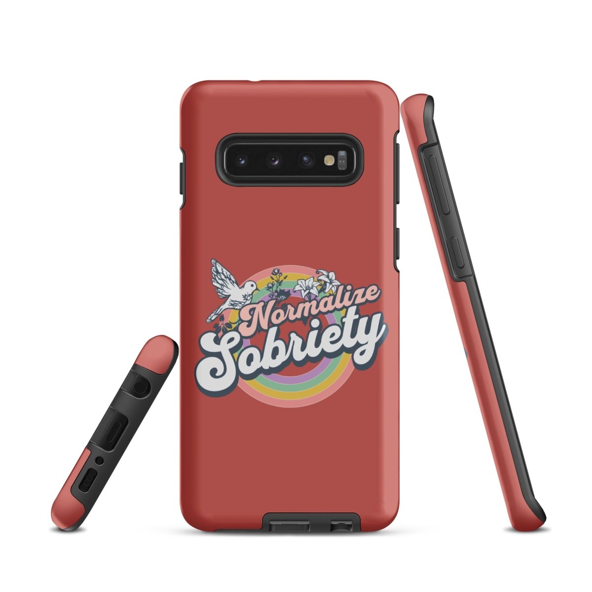 Sober Life Samsung Phone Case - Durable Protective Cover for Galaxy S21/S22/Note 20 - Perfect for Recovery Meetings & Sober Living Support