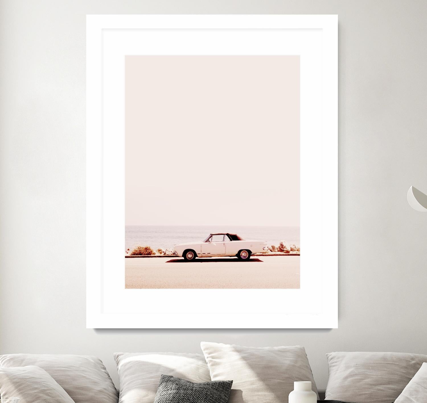 California Coast Wall Art - Stunning Ocean Sunset Canvas Print for Home & Office Decor | Perfect for Living Room, Bedroom, Beach House