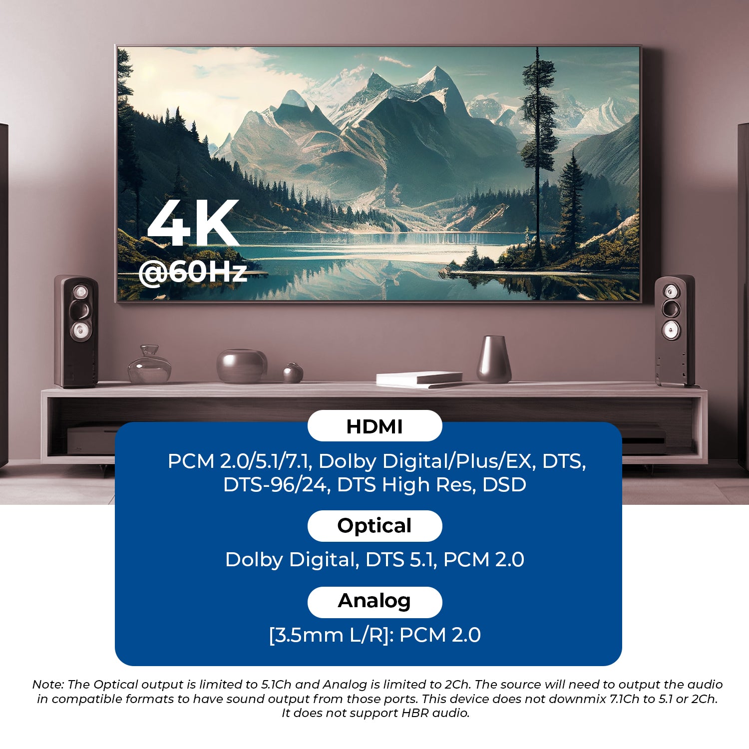4K@60Hz 4-Port HDMI KVM Switch with Multi Viewer, Audio & USB 3.0 - Seamless Multi-Device Control for Home Office, Gaming & Studio Setup (UKM 401MV)