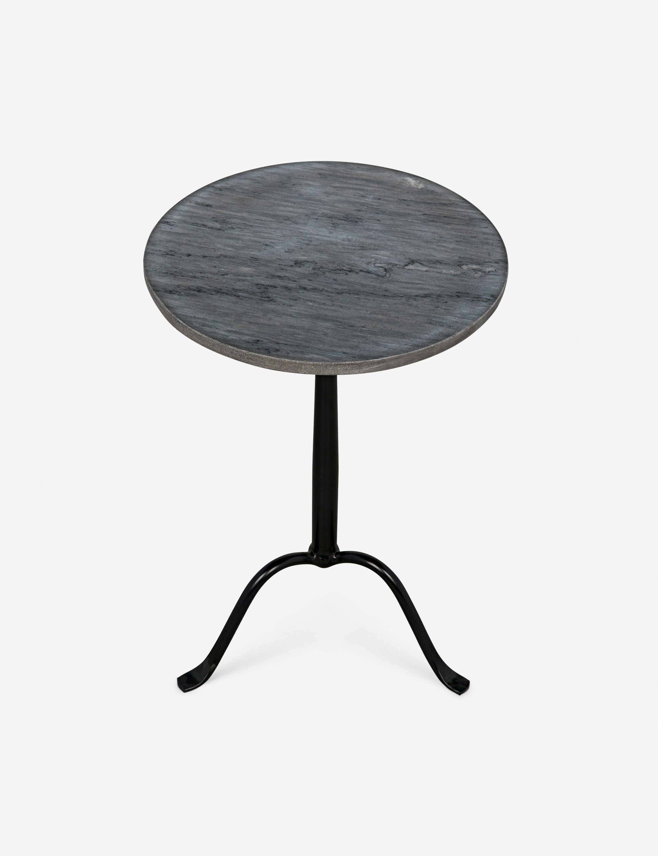 Alfano Modern Round Side Table - Small Accent End Table for Living Room, Bedroom, or Office - Perfect for Coffee, Books, and Decor