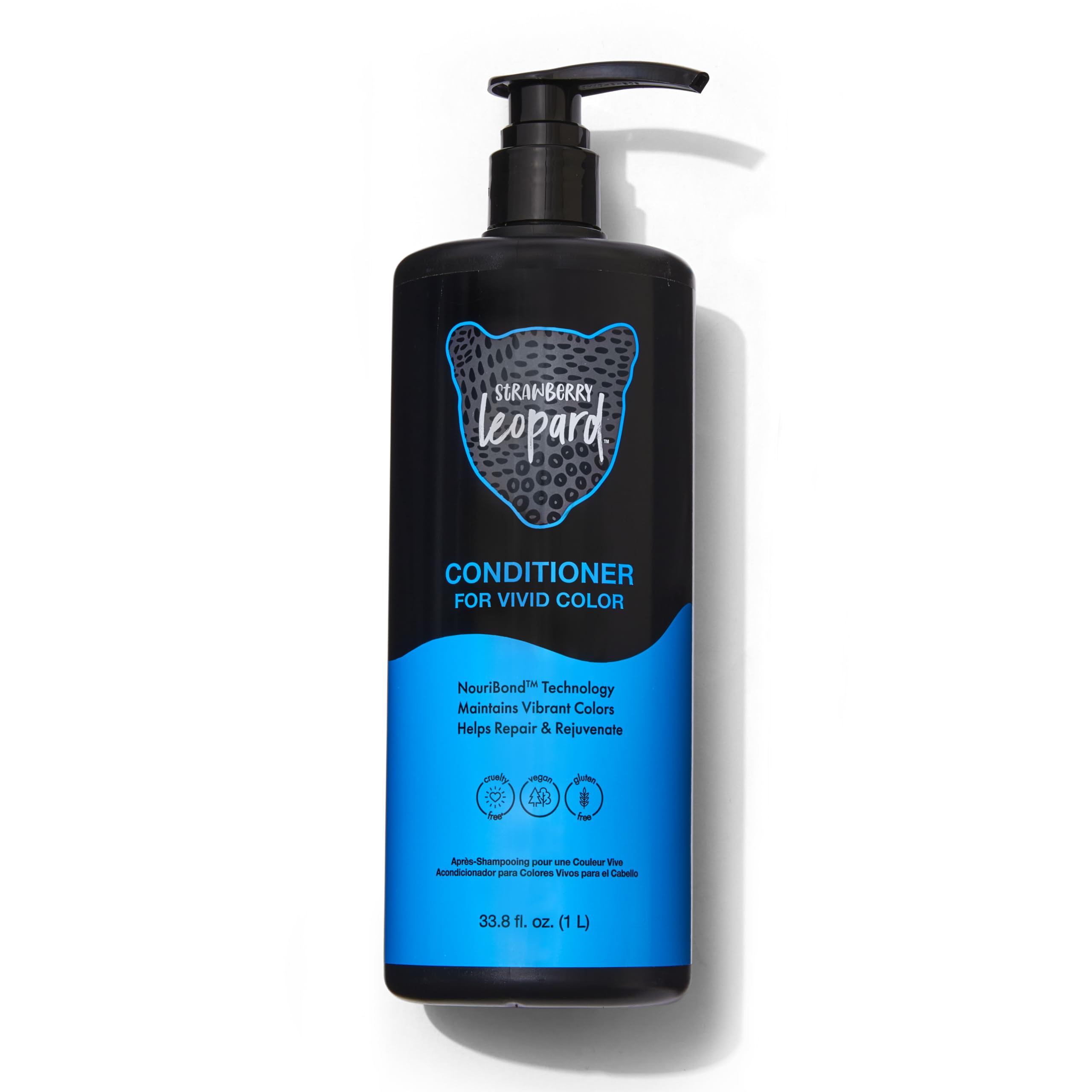 Vivid Color Conditioner - Repairs & Rejuvenates All Hair Types, Vegan & Cruelty-Free, 33.8 oz for Color-Treated & Damaged Hair - Perfect for Daily Use & Salon-Quality Results at Home