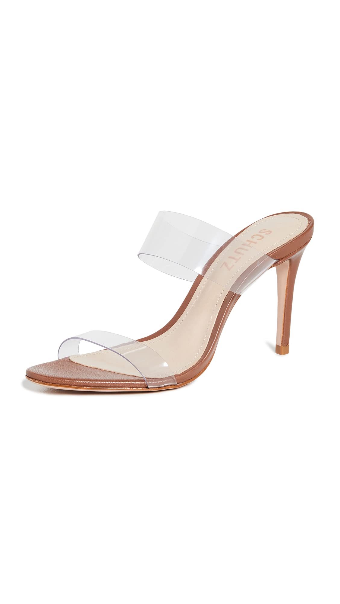 SCHUTZ Women's Ariella Strappy Sandals - Comfortable Heeled Sandals for Women, Summer Fashion Shoes with Ankle Strap | Perfect for Weddings, Parties & Date Nights