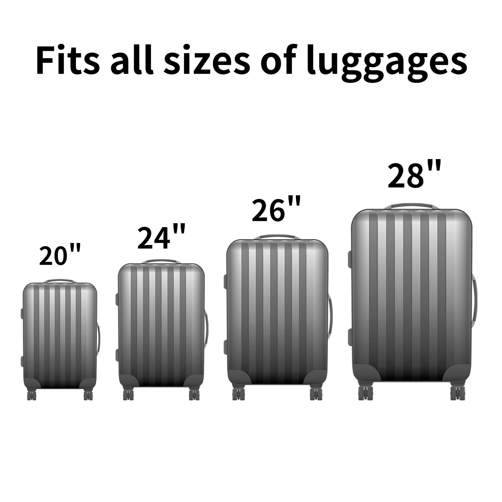 SLMT 10-Piece Packing Cubes Set for Suitcases - Lightweight Luggage Organizer Bags for Carry-On & Travel - Perfect Travel Essentials for Women & Men (Grey) - Ideal for Business Trips, Vacations & Weekend Getaways