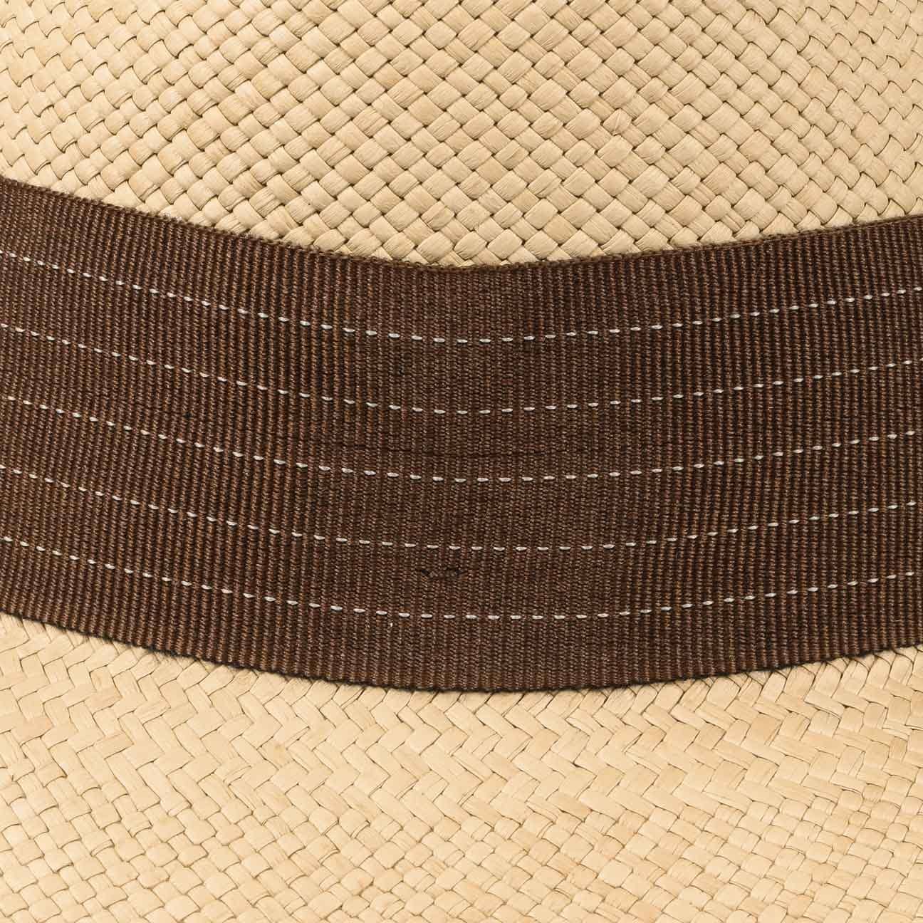 Lierys Brown Rockfall Panama Hat - Lightweight & Breathable Summer Sun Hat for Men & Women - Perfect for Beach, Travel, and Outdoor Activities