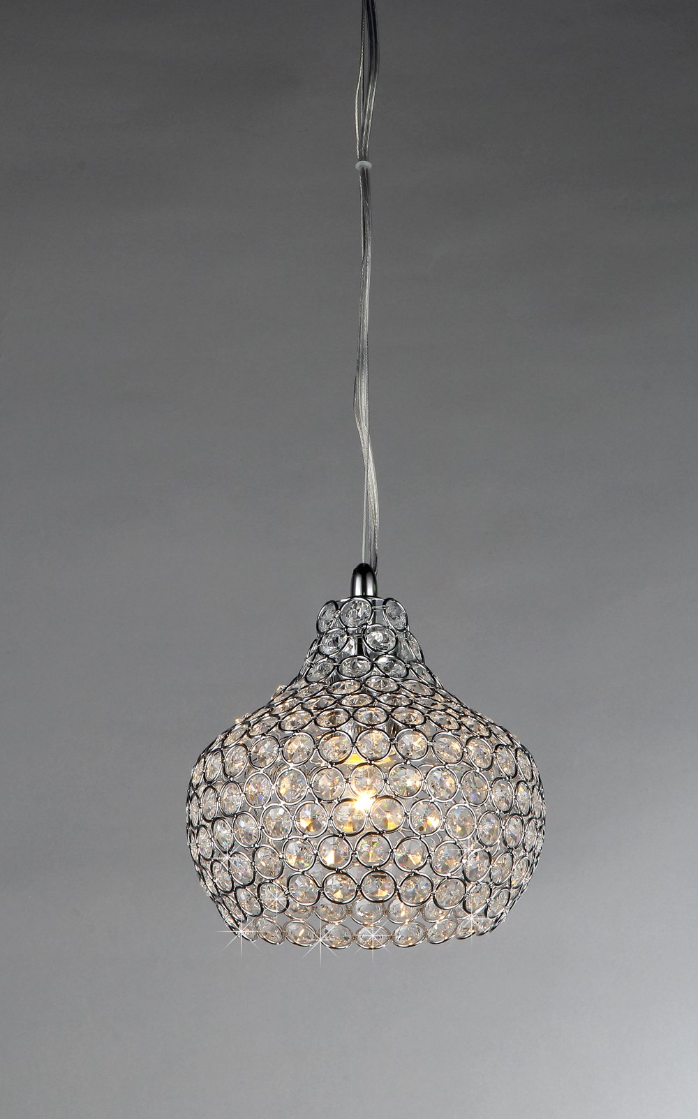 Tiffany RL1374/1 Kiss Crystal Chandelier - Elegant Home Lighting Fixture for Dining Room, Bedroom & Living Room Decor