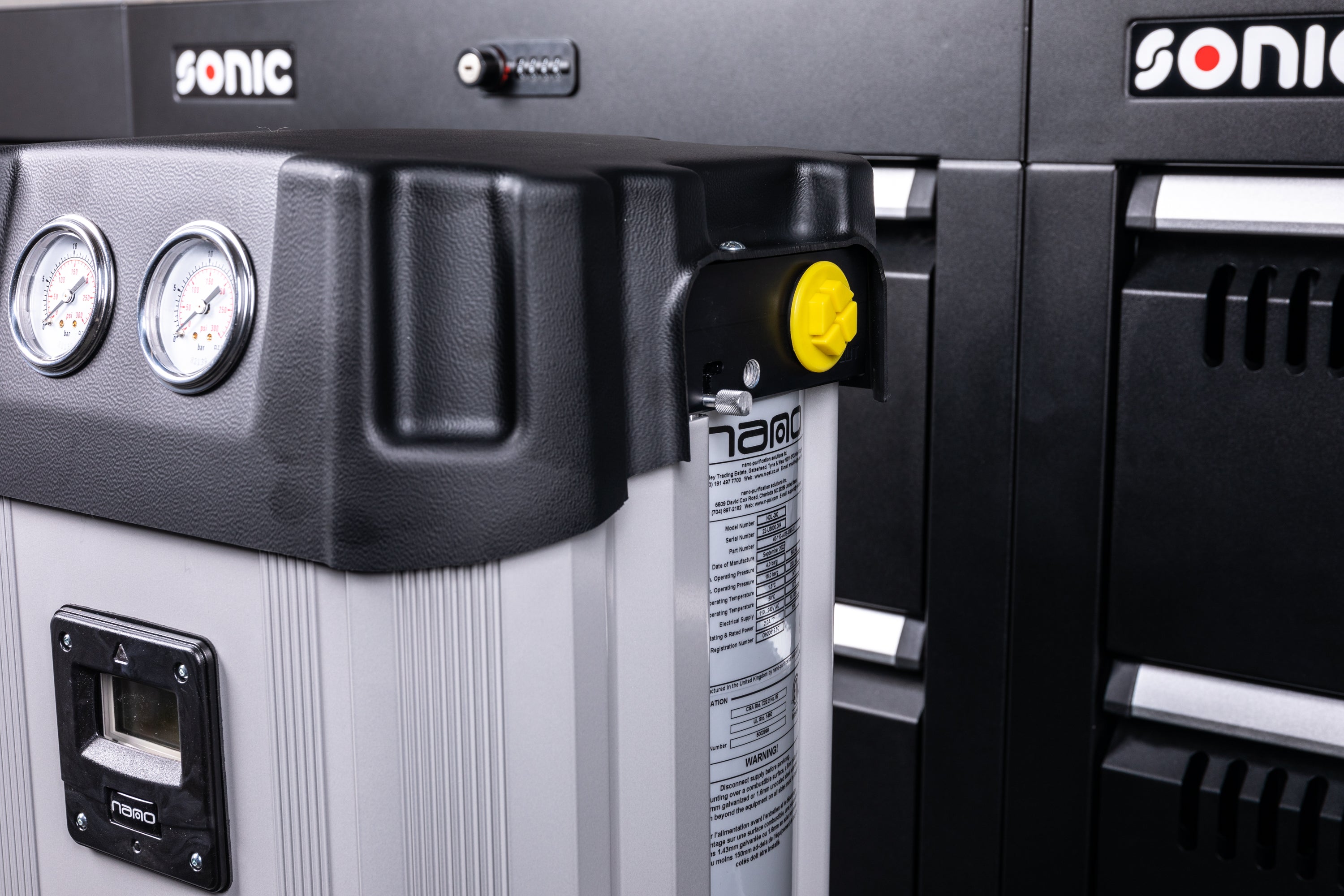 Nano D2 Series Desiccant Air Dryer - Compact Moisture Absorber for Industrial & Home Use | Perfect for 3D Printing, Electronics Storage & Gun Safes