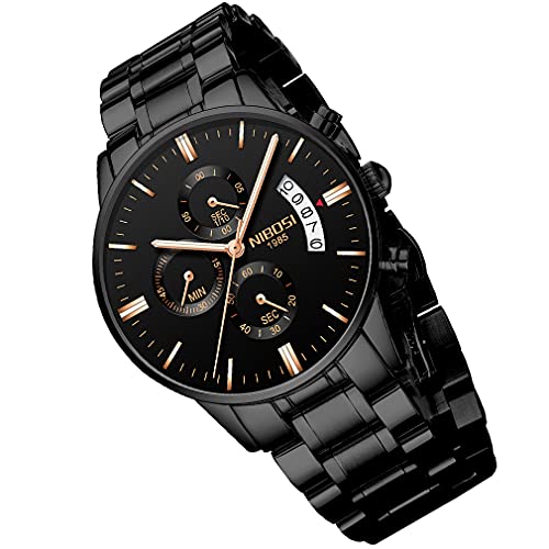 Black Strap Black Dial