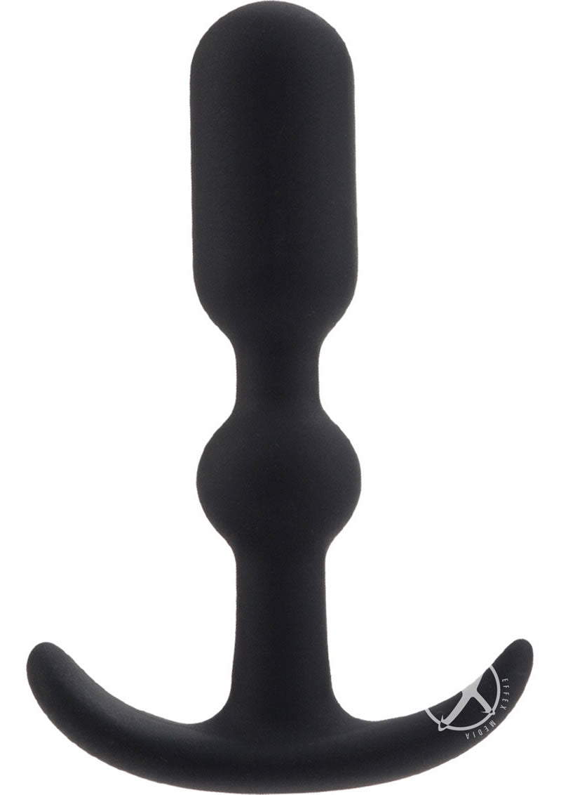 Silicone Butt Plug for Women & Men - Booty Teaser Anal Plug - Black - Perfect for Sensual Play, Couples Fun & BDSM Exploration