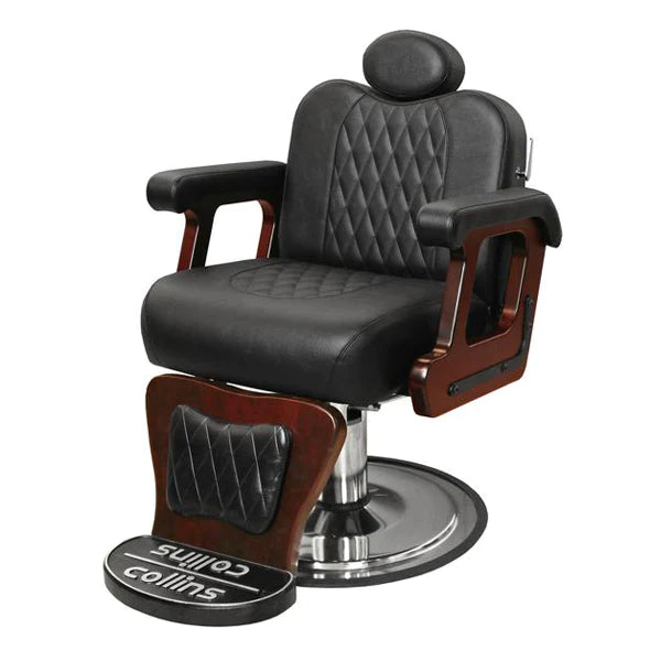 Premium Barber Chair for Professional Salons & Home Use - Heavy Duty Hydraulic Styling Chair with Adjustable Height & Reclining Back - Perfect for Barbershops, Hair Salons & Personal Grooming Stations
