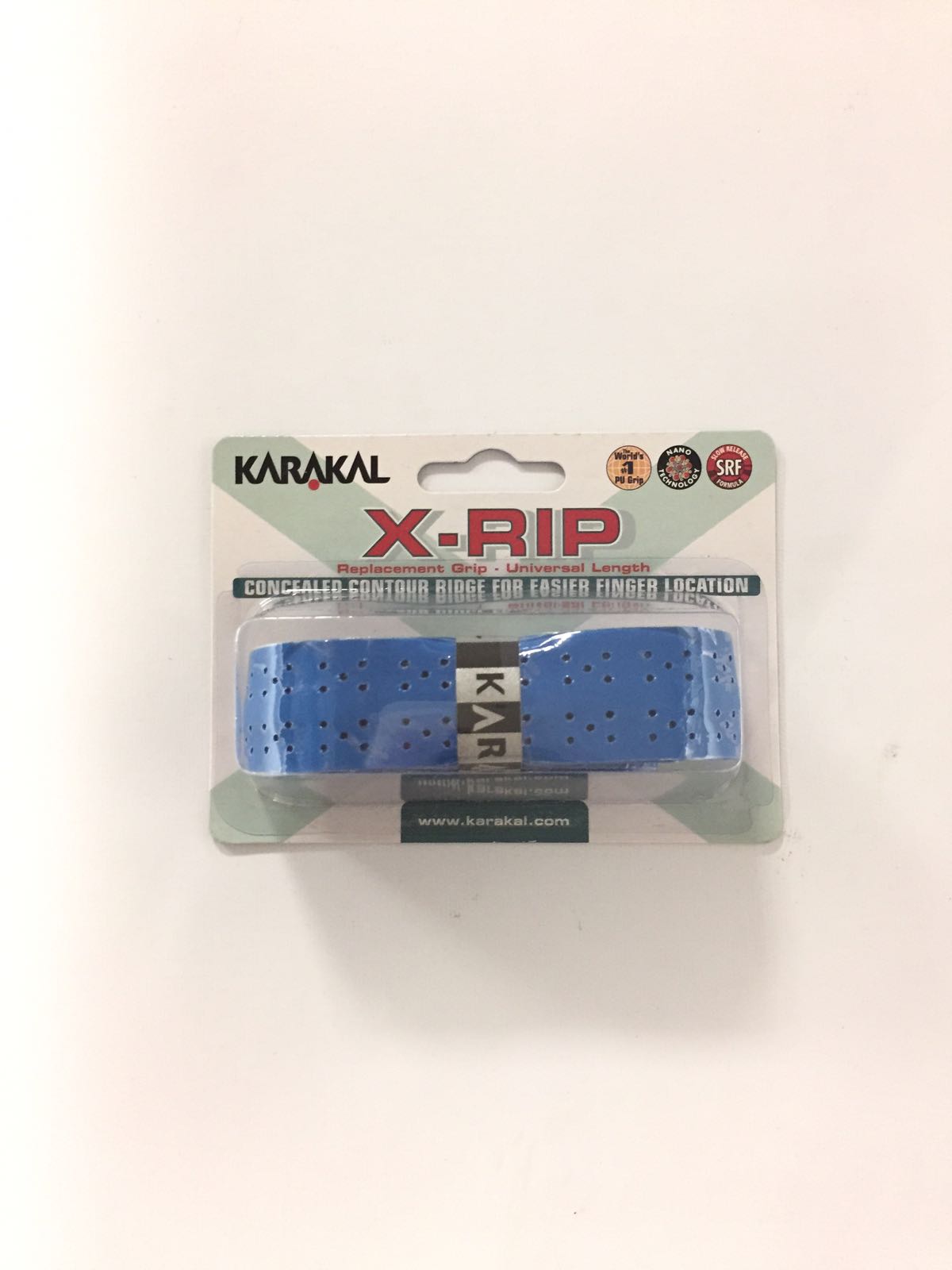 Karakal X RIP Replacement Grip - Premium Badminton & Tennis Overgrip for Enhanced Sweat Absorption & Comfort - Perfect for Competitive Play & Training Sessions