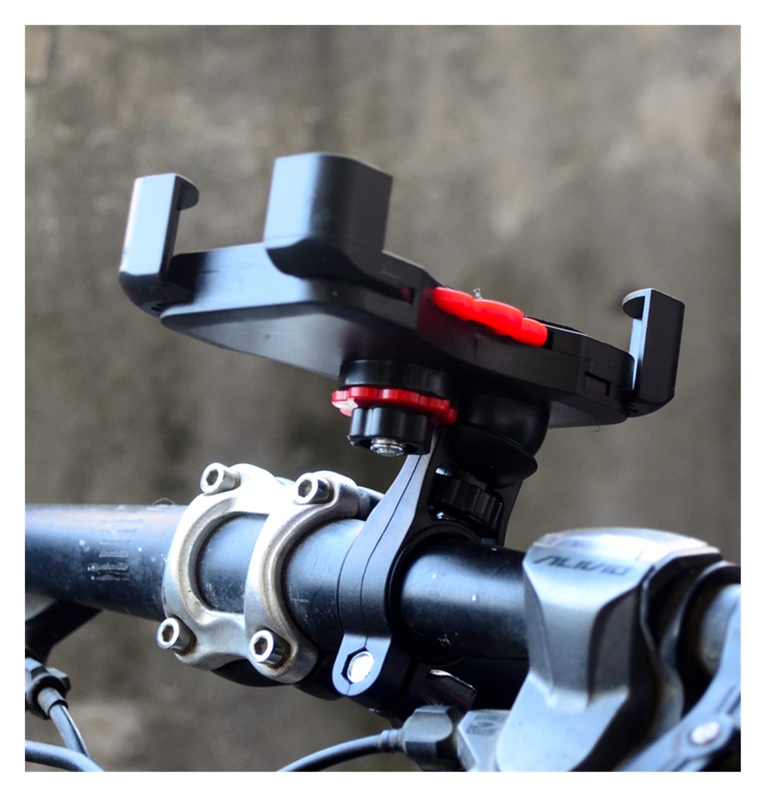 BEIYAO Universal Motorcycle Phone Mount - 360° Rotatable Bike Phone Holder for iPhone & Android - Perfect for GPS Navigation & Adventure Riding