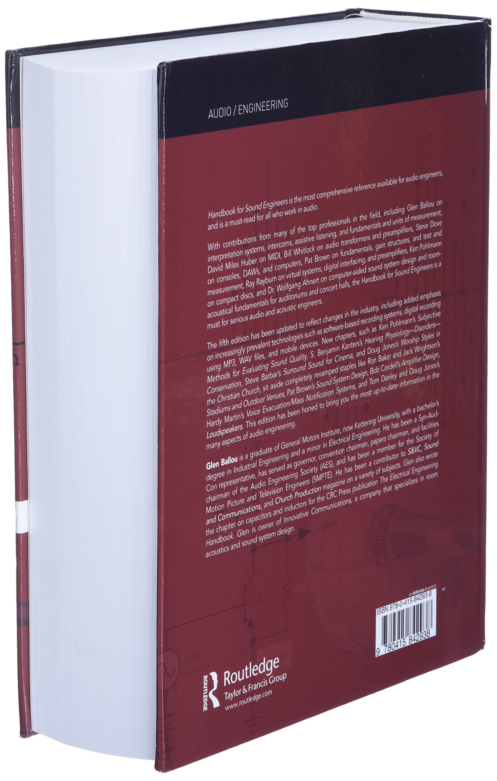 Sound Engineers Handbook - Audio Engineering Society Guide | Essential Reference for Studio, Live Sound & Recording Professionals
