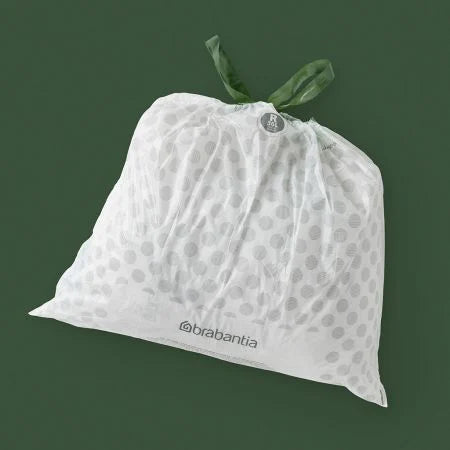 Perfect Fit Bags Code R 36L Pack of 40 - Durable Trash Can Liners for Kitchen, Bathroom & Office Waste Bins