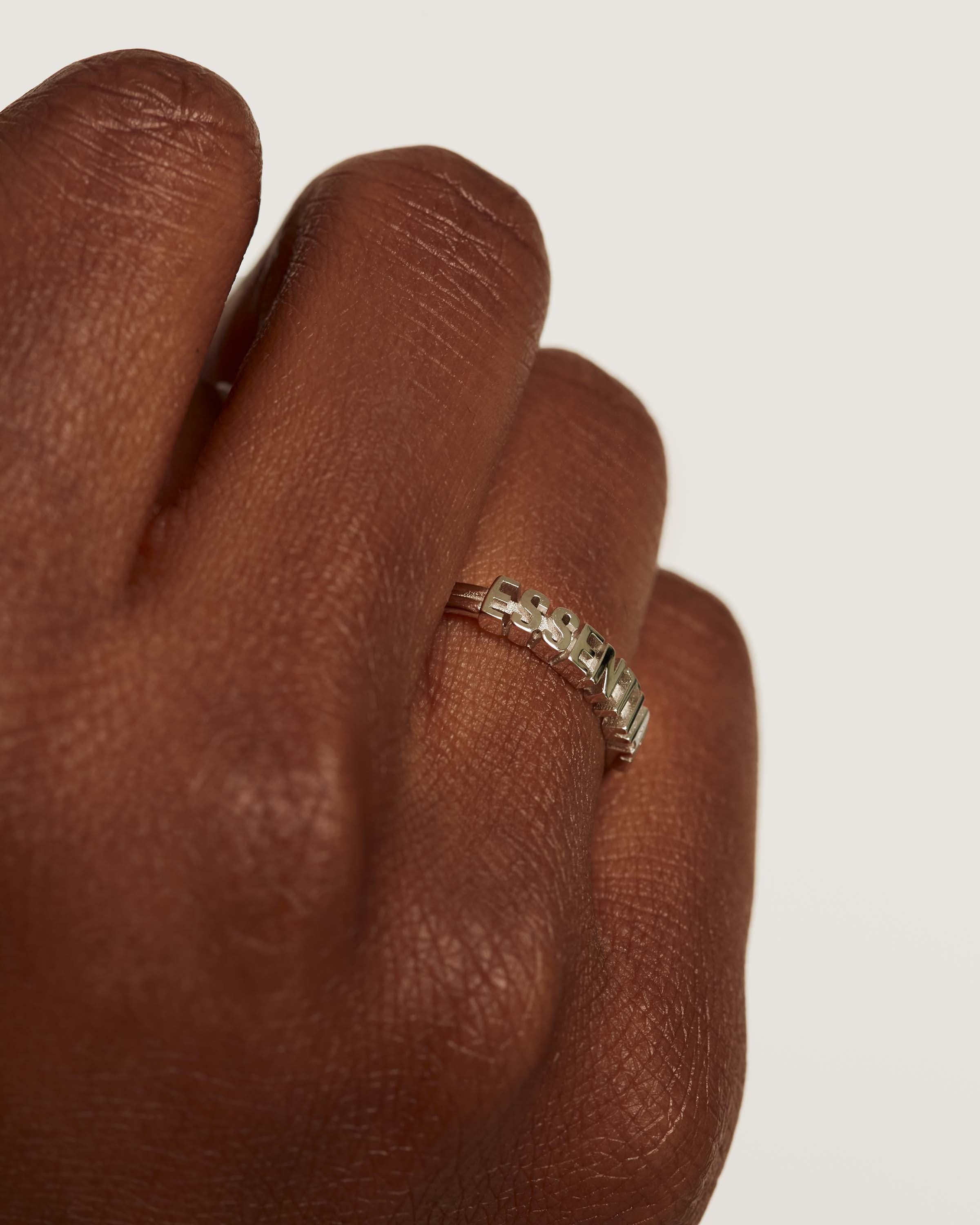 Elegant Sterling Silver Ring for Women - Minimalist & Dainty Jewelry Gift for Everyday Wear, Anniversary & Special Occasions