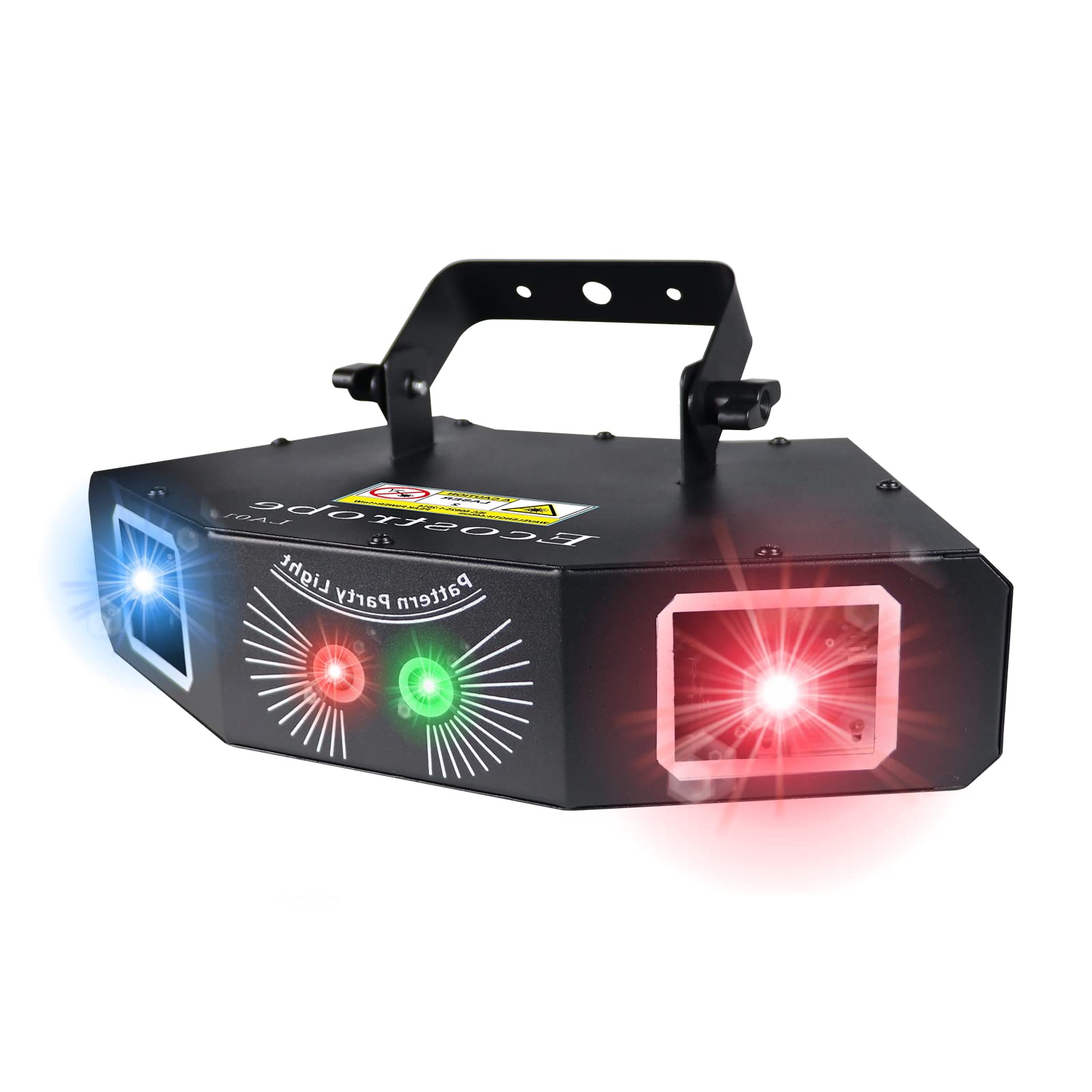 DJ Lights & Disco Laser Beam - Sound Activated Party Lights for Indoor Stage, Home Dance, Birthday, Bar & Club | Perfect for Nightlife Events, Concerts & Home Entertainment