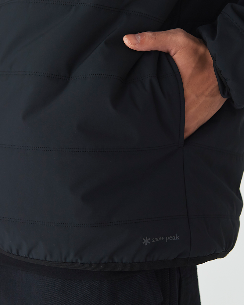 Flexible Insulated Half Zip Pullover for Men & Women - Lightweight Thermal Jacket for Outdoor Hiking, Running & Winter Sports