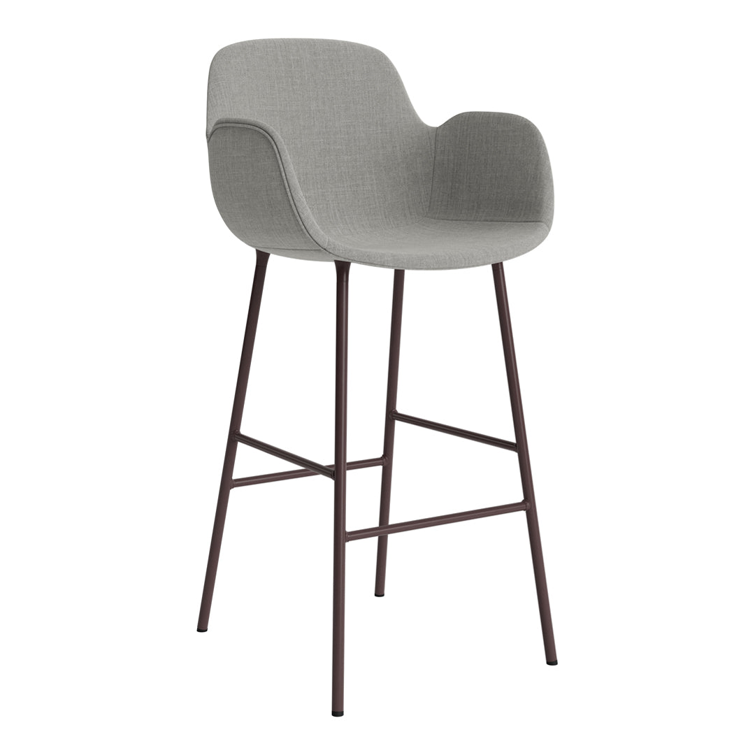 Form Bar Armchair - Fully Upholstered Modern Lounge Chair for Living Room, Office & Cafe | Comfortable Seating Furniture for Home & Commercial Spaces