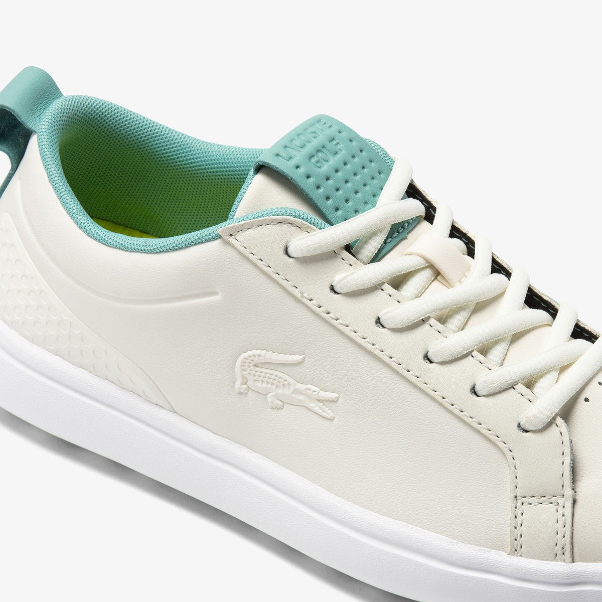 Lacoste G ELITE Women's Lightweight Synthetic Golf Shoes - Beige | Comfortable & Breathable for Walking & Golfing on the Course