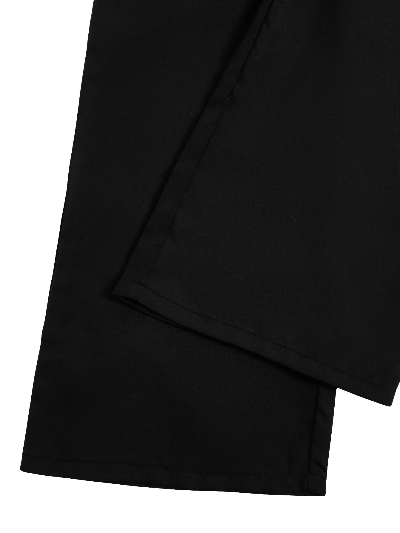 Milumia Girls High Waist Flowy Wide Leg Palazzo Pants - Cute Casual Dress Pants for Teens, School, Party & Everyday Wear
