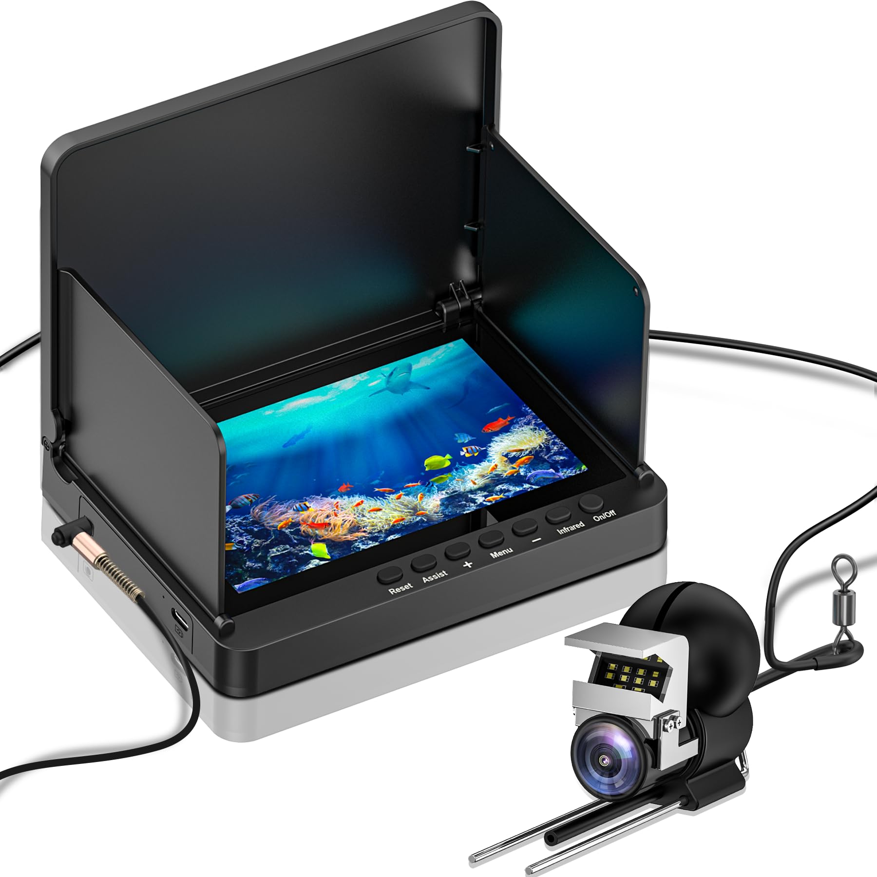 Underwater Fishing Camera with Infrared Night Vision - 5