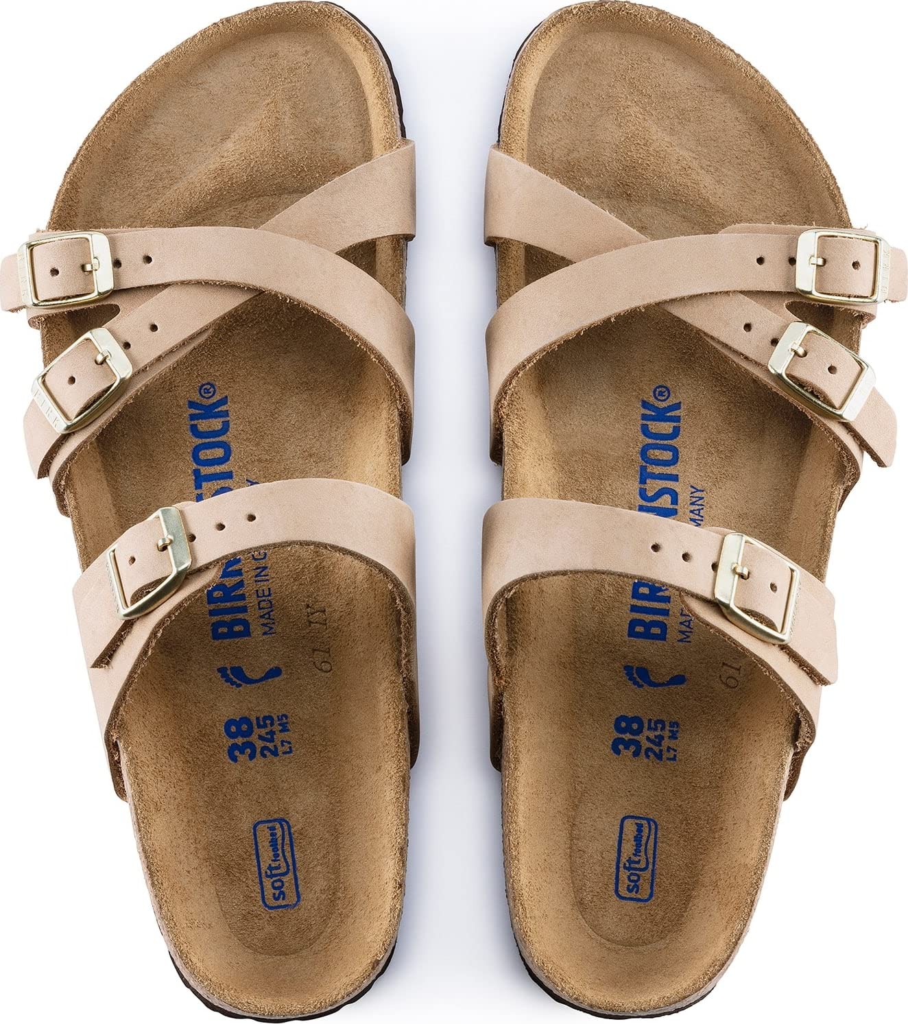 Birkenstock Arizona Leather Sandals for Women & Men - Comfortable & Durable Footwear for Walking, Travel, and Everyday Wear
