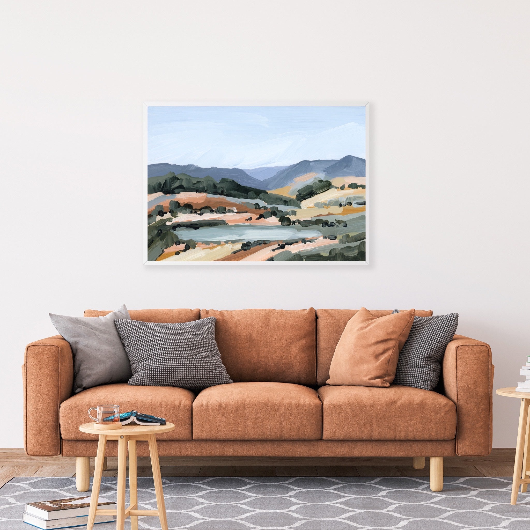 View from Here Art Print - Stunning Landscape Wall Decor for Living Room, Bedroom & Office | Perfect Gift for Home & Interior Design