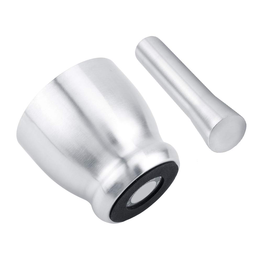 Premium Stainless Steel Mortar and Pestle Set - Heavy Duty Spice Grinder for Garlic, Herbs, Coffee Beans & Seasonings - Perfect for Kitchen, Cooking, Baking & Homemade Spice Blends