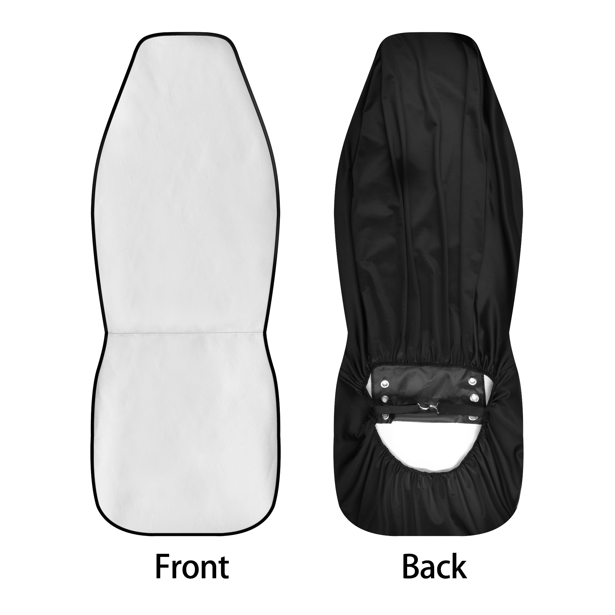 Gothic Skull Car Seat Covers - Premium Front Seat Protectors for Cars, Trucks & SUVs - Perfect for Halloween, Gothic Style & Alternative Lifestyle Enthusiasts