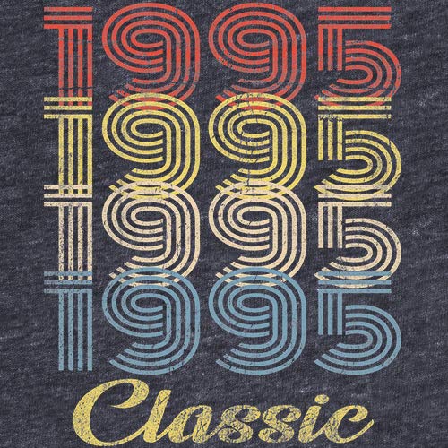 1995 Vintage Retro 30th Birthday T-Shirt for Women - Classic 30 Year Old Birthday Gift Idea - Perfect for 30th Birthday Parties & Milestone Celebrations