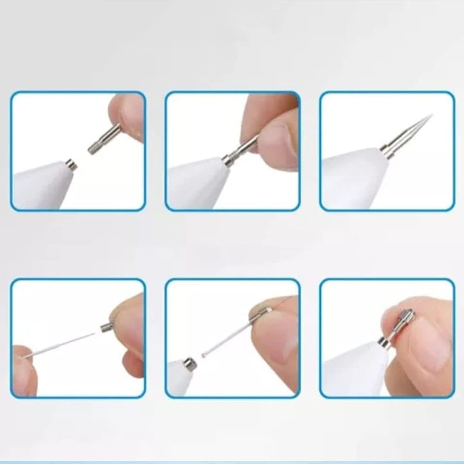 KIYO Painless Mole Removal Pen - LCD Screen Display, Wart & Speckle Remover for Face & Body, Portable Skin Care Equipment (Multicolor) - Perfect for At-Home Beauty Treatments & Tattoo Spot Removal