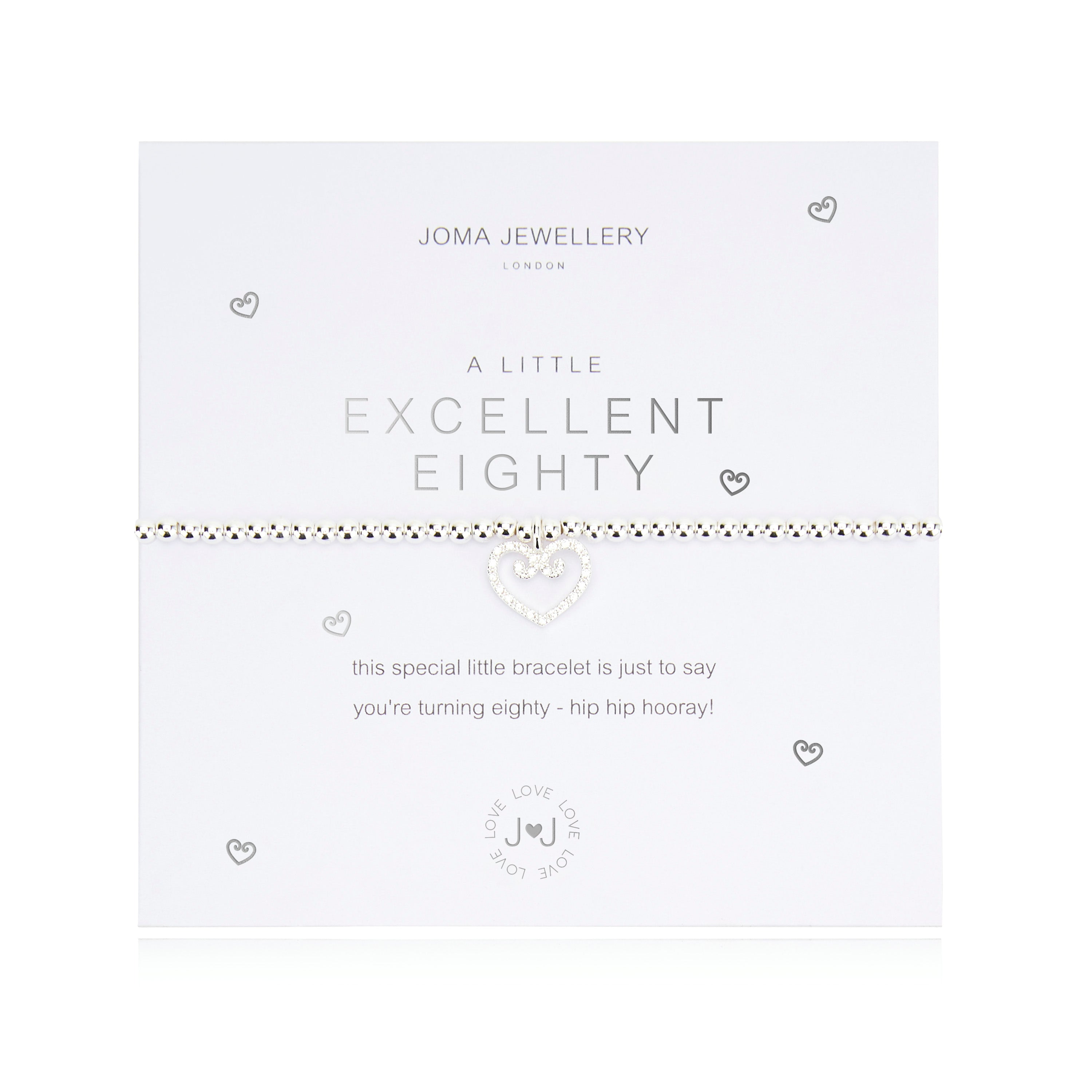 Joma Jewellery Elegant 80s Style Bracelet - Perfect for Vintage Fashion & Special Occasions