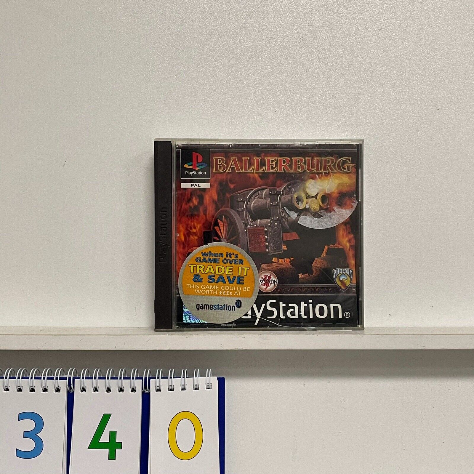Ballerburg PS1 Playstation 1 Game PAL Version - Classic Retro Gaming for Collectors & Nostalgic Players - Perfect for PS1 Console & Retro Gaming Nights