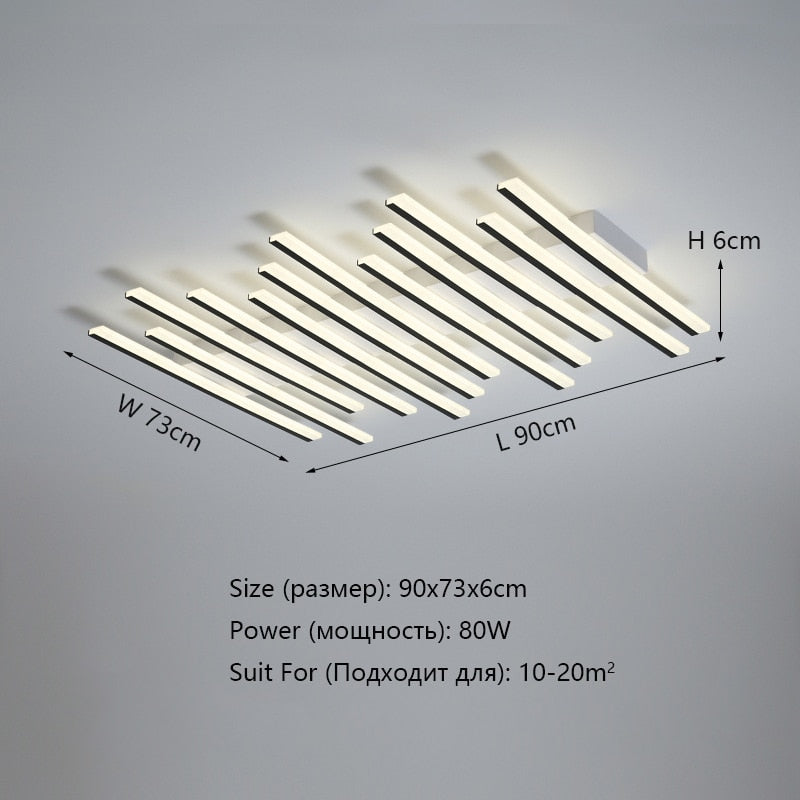 Minimalist Chandelier - Modern Crystal Ceiling Light Fixture for Dining Room, Bedroom & Living Room | Elegant Home Decor Lighting for Contemporary Spaces