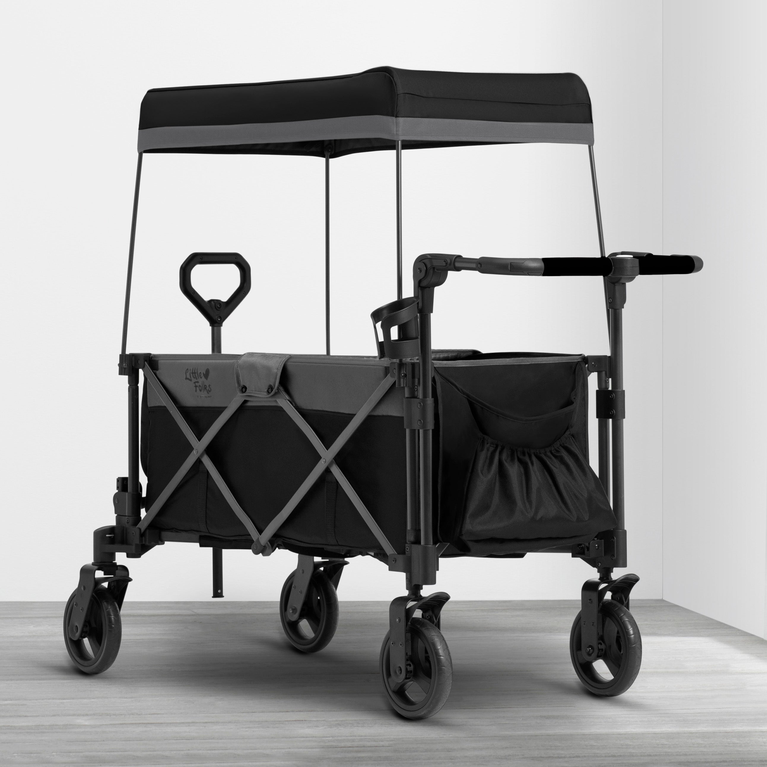 City Wagon Cruiser - Premium Urban Stroller for Kids | Lightweight Foldable Baby Stroller with Adjustable Canopy | Perfect for Shopping, Travel & Daily Walks
