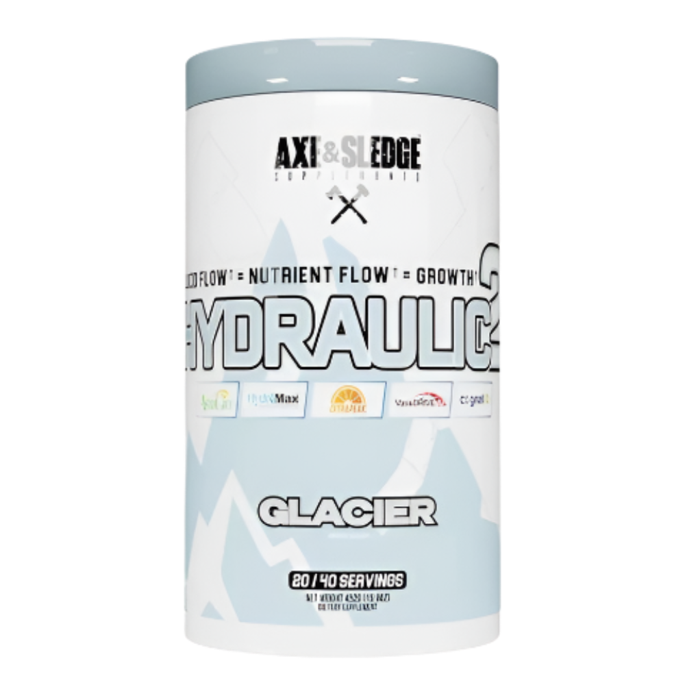 Axe & Sledge Hydraulic V2 Non-Stimulant Pre-Workout Powder - 452g for Muscle Pump & Endurance | Gym, Bodybuilding & Fitness Training Supplement