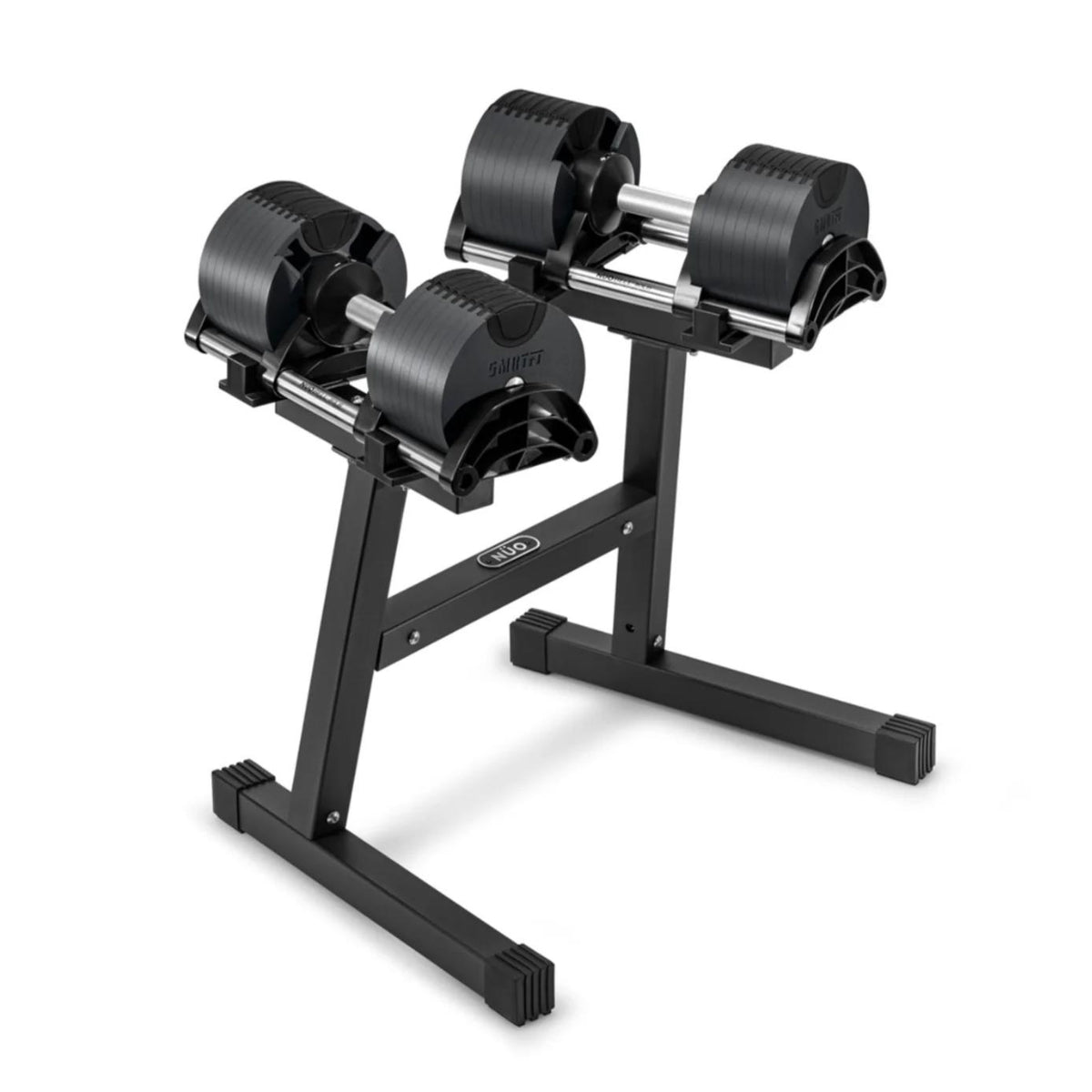 NÜOBELL 80lb Adjustable Dumbbell Set - Premium Home Gym Equipment for Strength Training & Weightlifting - Perfect for Home Workouts, CrossFit, and Fitness Enthusiasts
