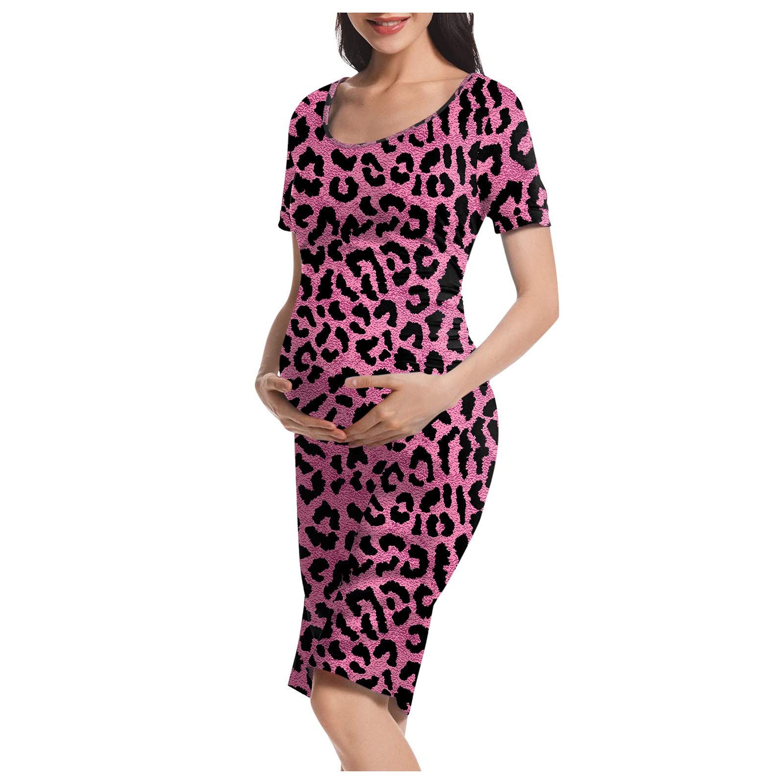 Floral Maternity Dresses for Women - Summer Pregnancy Clothes & Nursing Dresses for Expecting Moms | Perfect for Baby Showers, Maternity Photos & Everyday Comfort