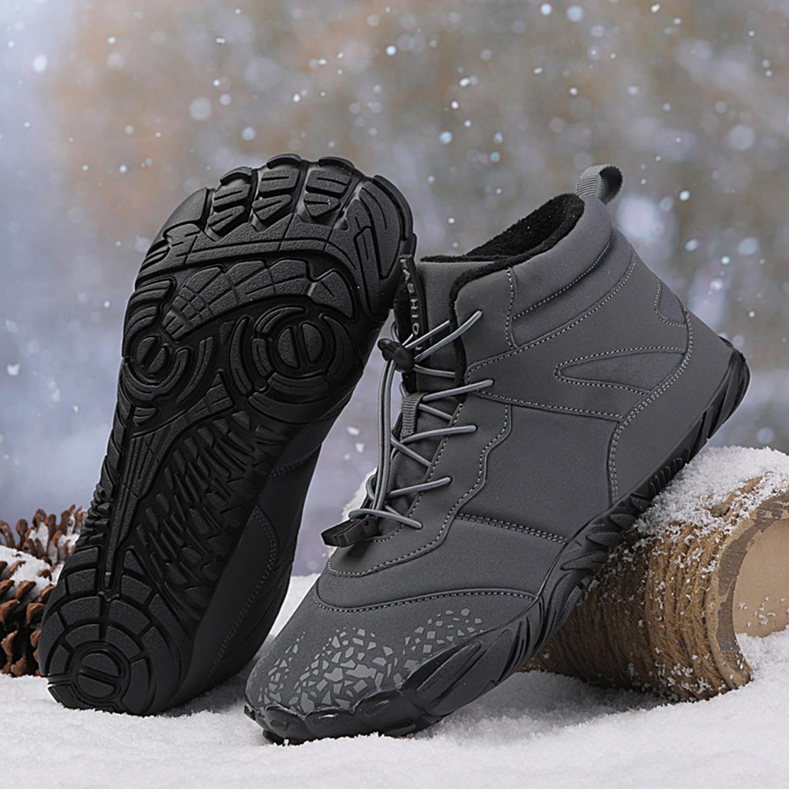 Best Barefoot Hiking Shoes for Men & Women - Winter Trail Running & Trekking Shoes - Lightweight Outdoor Sports Shoes for Climbing, Camping & Adventure Activities