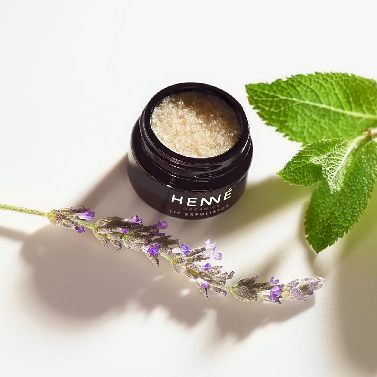 Organic Lavender Mint Lip Scrub - Natural Exfoliator for Dry, Chapped Lips - Vegan & Cruelty-Free Lip Care - Perfect for Winter Hydration & DIY Spa Day