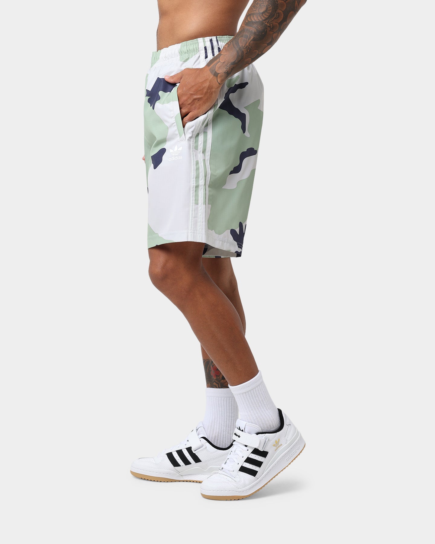 Adidas Men's Graphics Camo Shorts - Orbit Grey | Comfortable Athletic Running Shorts for Gym, Workout & Casual Wear