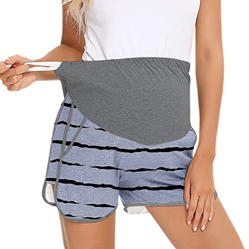 Stripe# Grey Blue