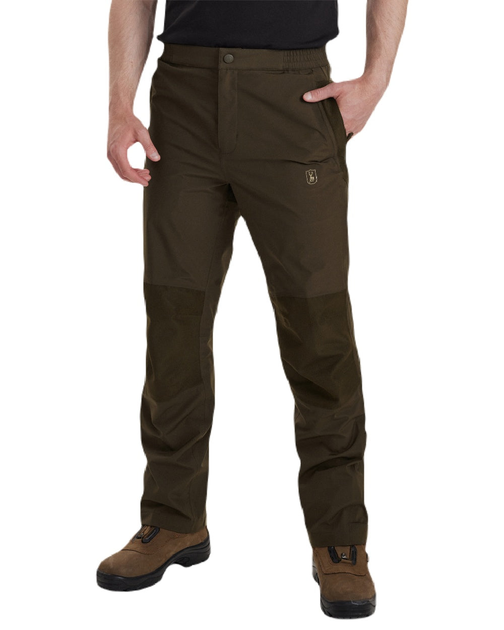 Deerhunter Waterproof Rain Pants for Men & Women - Lightweight Hiking Trousers with Windproof Technology - Perfect for Outdoor Activities, Camping & Hunting