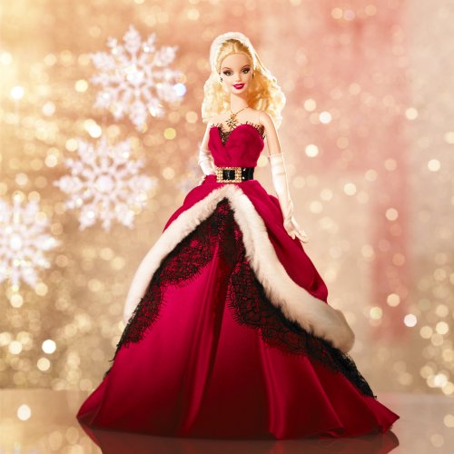 Barbie 2007 Holiday Collector Doll - Limited Edition Christmas Barbie for Collectors & Gift Giving - Perfect for Holiday Decorations, Christmas Tree Toppers & Nostalgic Displays