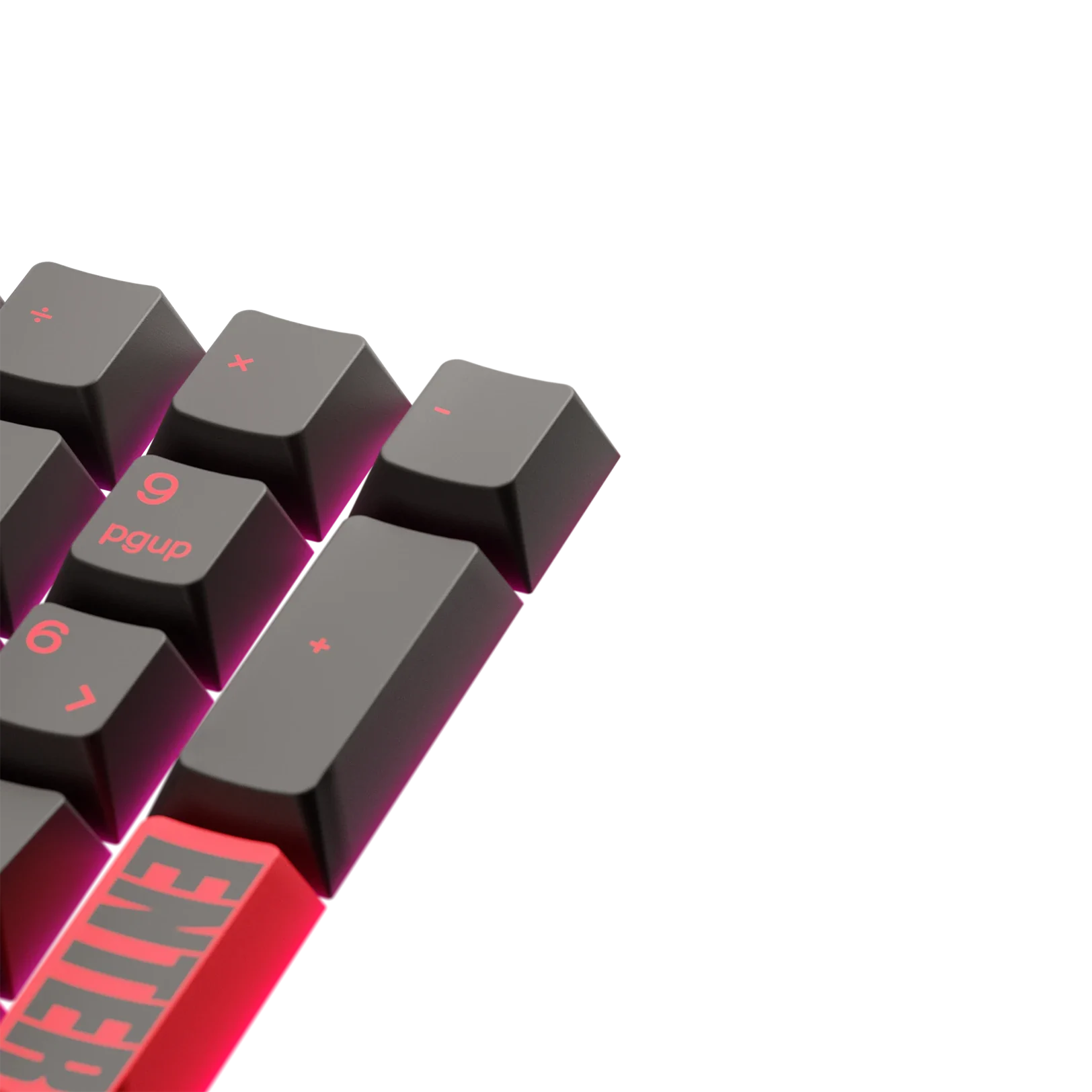 Limited Edition Pixel Punk Keycaps - Custom Mechanical Keyboard Keycaps for Gamers & Typists - Perfect for Gaming, Coding & Office Work