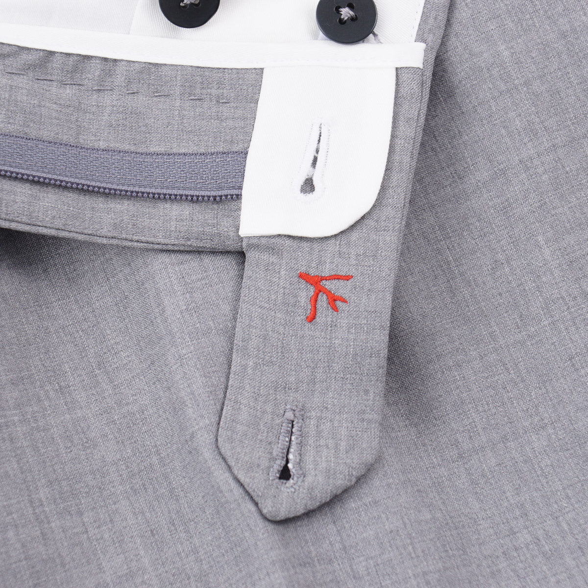 Isaia 'Sanita' Slim Fit Wool Dress Pants for Men - Premium Italian Tailored Trousers for Business, Office & Formal Occasions