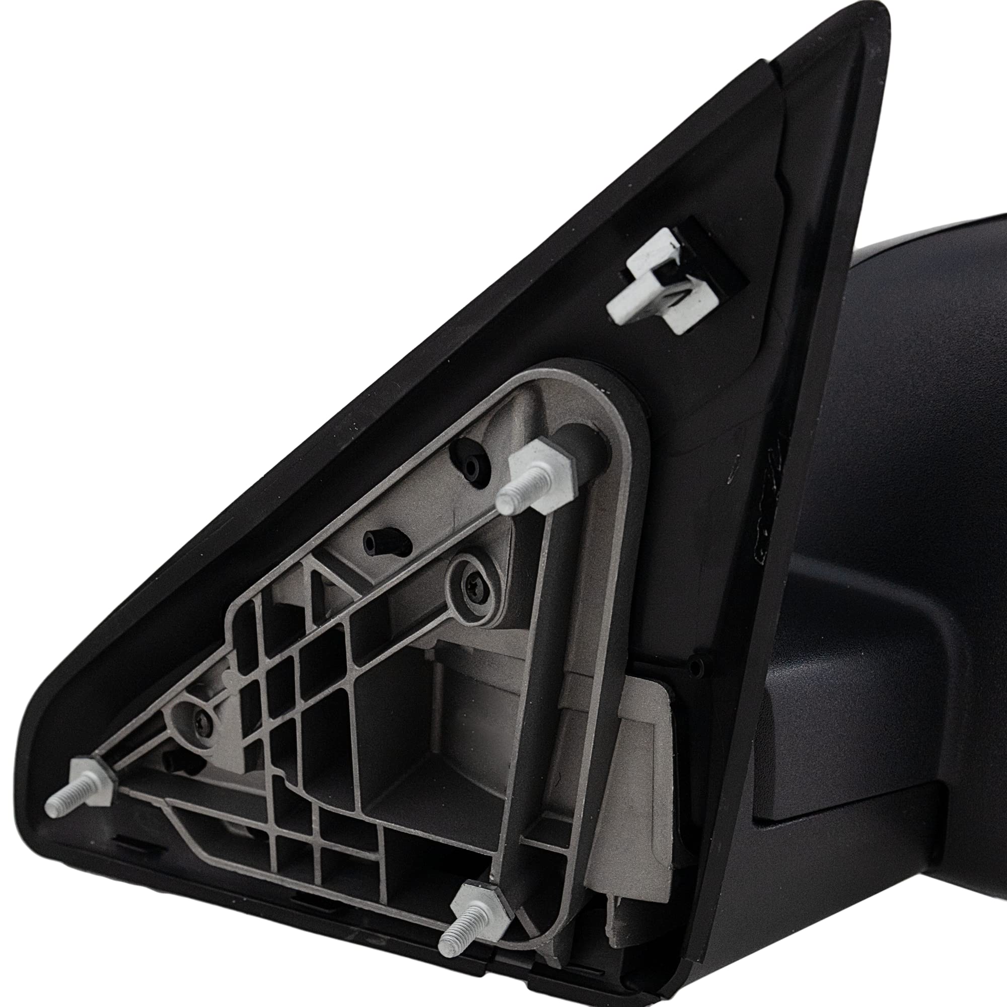 Garage-Pro Passenger Side Non-Electric Mirror Replacement for Ram 1500 2500 2011-2012 | No Signal Light, Blind Spot Monitor, Memory, Puddle Lamp or Auto-Dimming | Textured Black Finish | Perfect for DIY Truck Repair & Off-Road Upgrades