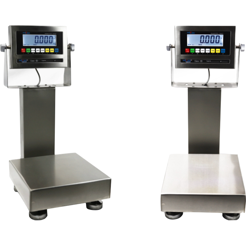 SL 915 SS NTEP Legal for Trade Stainless Steel Washdown Bench Scale with Free Software - Perfect for Commercial Kitchens, Food Processing & Industrial Use